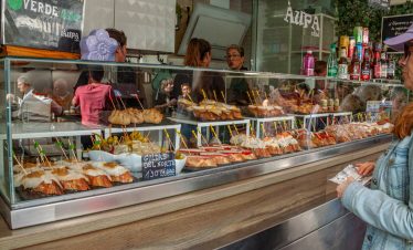 Tapas pintxos San Sebastian