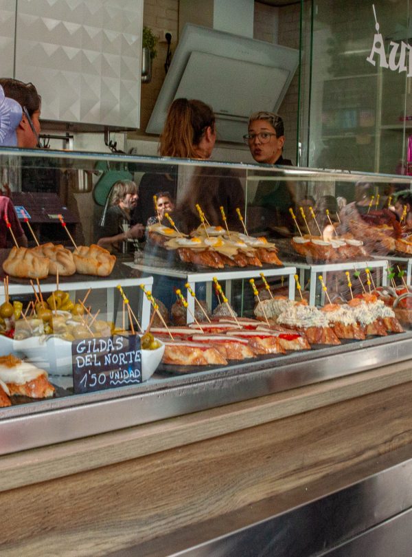 Tapas pintxos San Sebastian