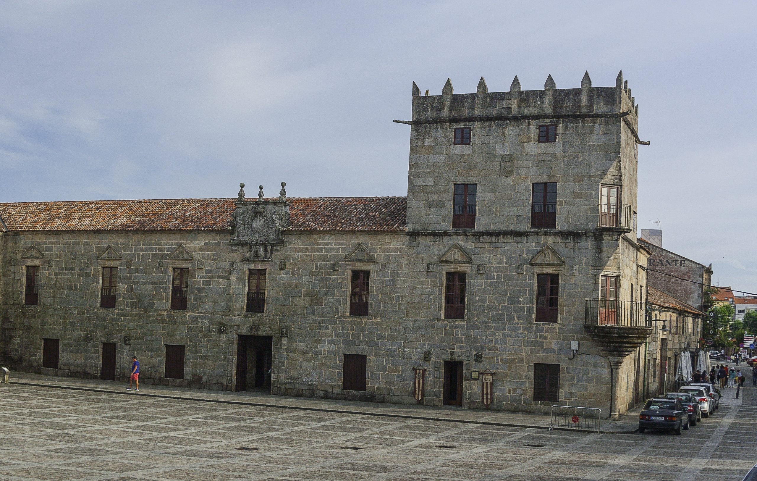 Albariño vineyards in Cambados visited during a Private Albariño Tour Fefiñanes Palace