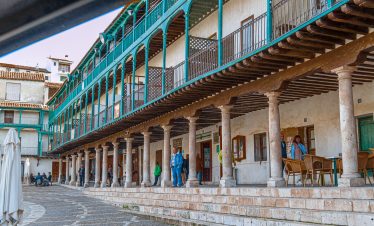 Chinchon main square under pass