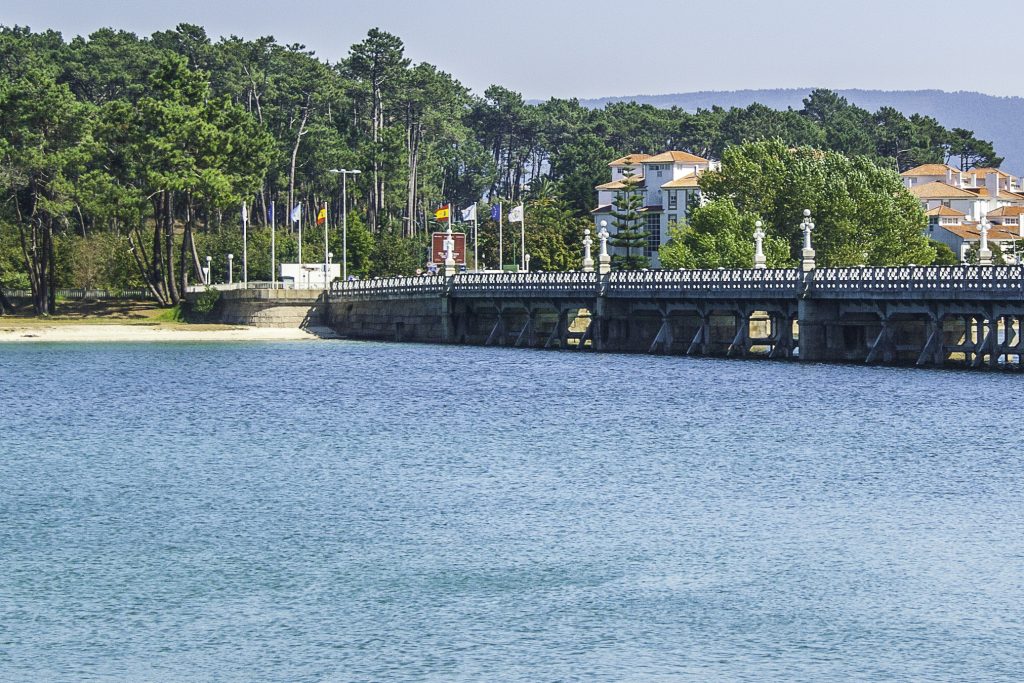 La Toja island connecting bridge