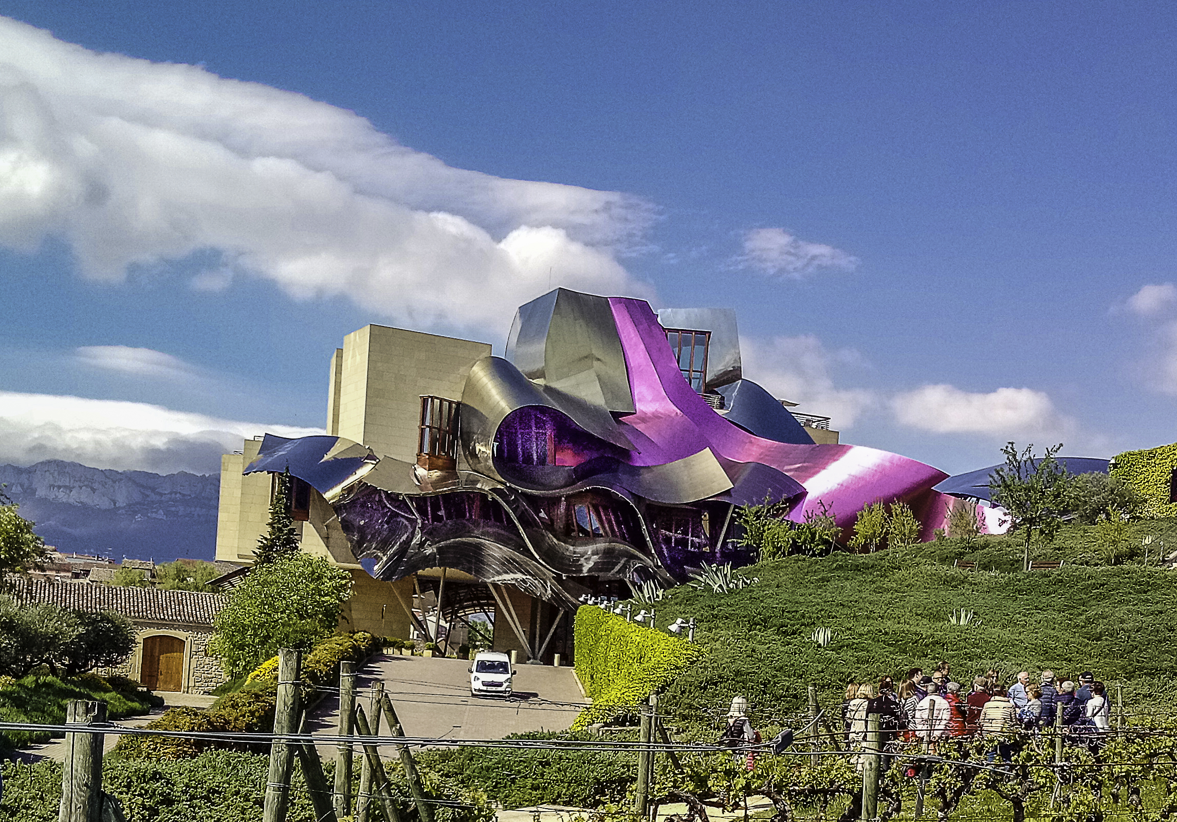 Rioja wine tour Marques de Riscal winery Frank Ghery building