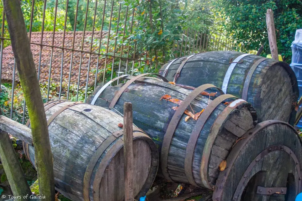 Old Barrels of wine