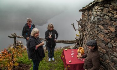 Ribeira Sacra winery by the Miño river